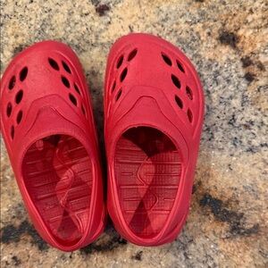 Kids Red Slip-On Shoes